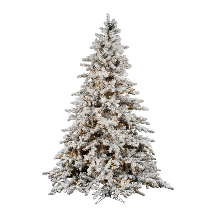 Others , 7 Cool Flocked christmas tree : Utica Fir Christmas Tree