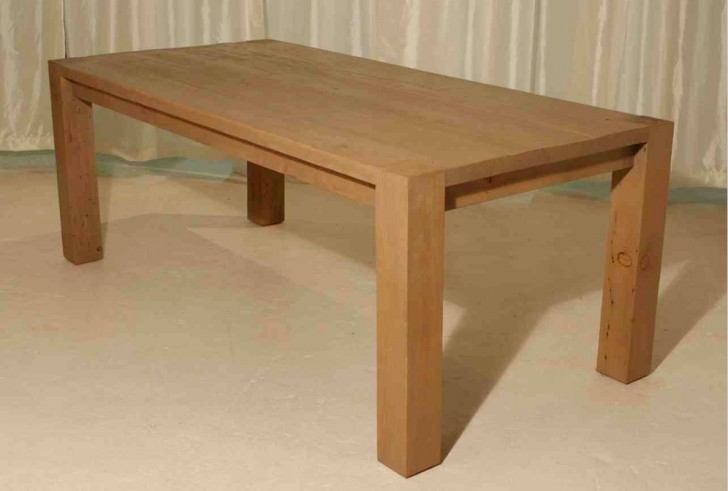 Furniture , 7 Charming Custom Reclaimed Wood Dining Table : Wood Modern Dining Table