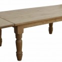 Wood Turned Leg Dining Table , 8 Awesome Sienna Dining Table In Furniture Category