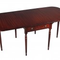 Furniture , 7 Awesome Mahogany Drop Leaf Dining Table : antiques dining tables