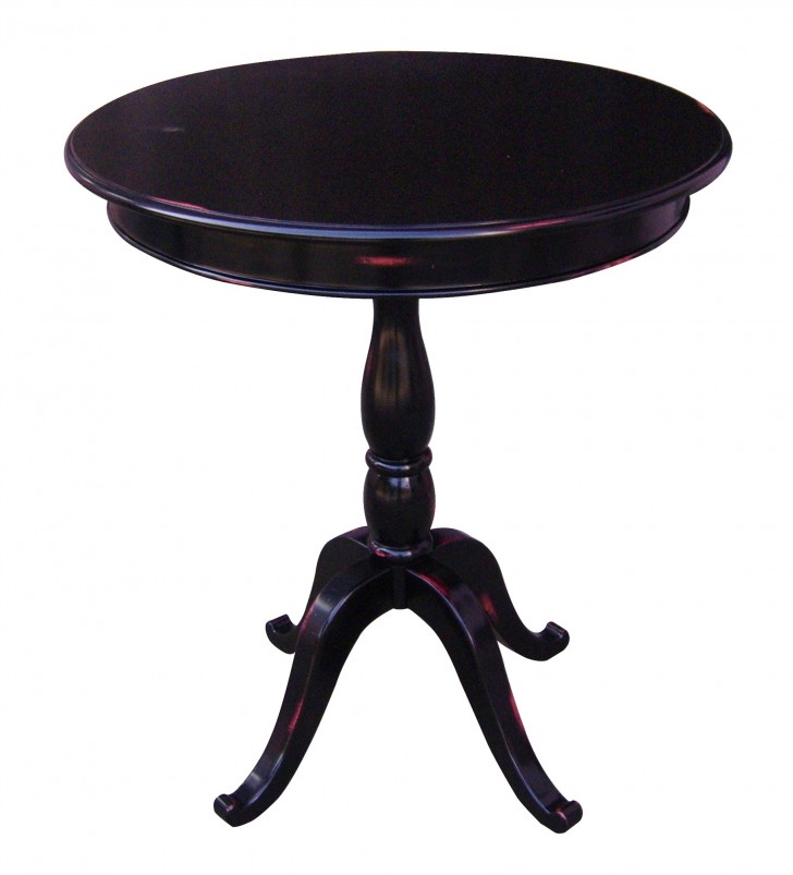Furniture , 7 Lovely Black Pedestal Dining Table With Leaf : Base Counter Table