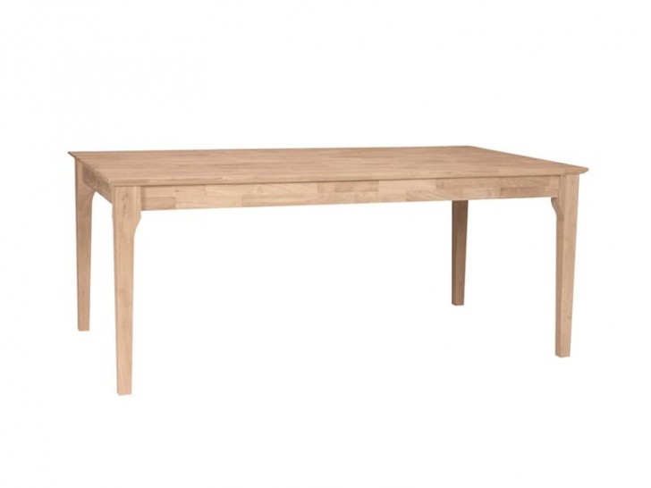 Furniture , 7 Stunning Unfinished Dining Tables : Design This Table