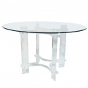 dining table , 7 Charming Lucite Dining Table In Furniture Category