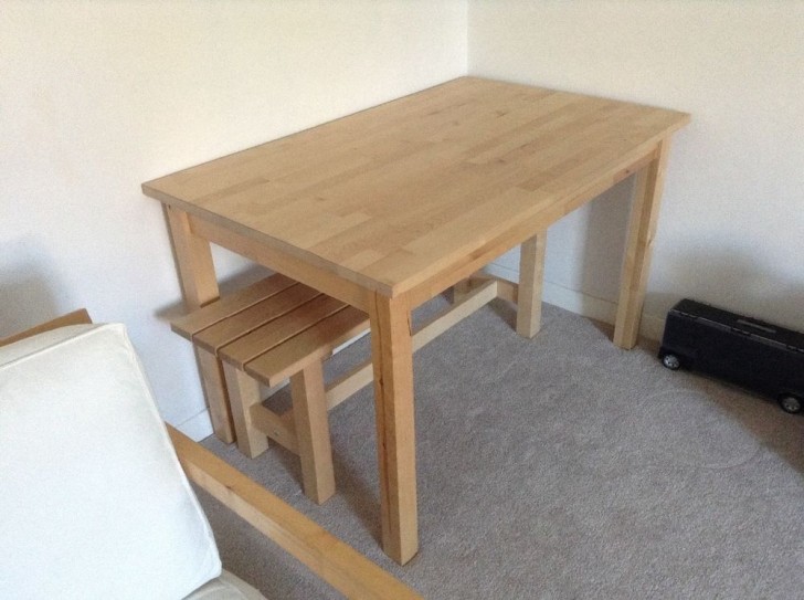 Furniture , 7 Good Ikea Dining Table Bench : Easily Protect Table