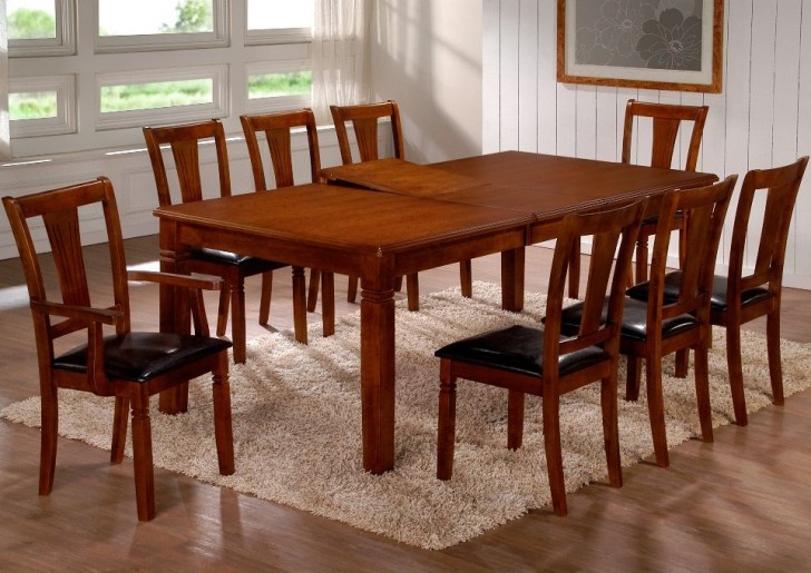 Furniture , 7 Awesome Emerson Dining Table : Emerson Extending Mahogany Dining Table