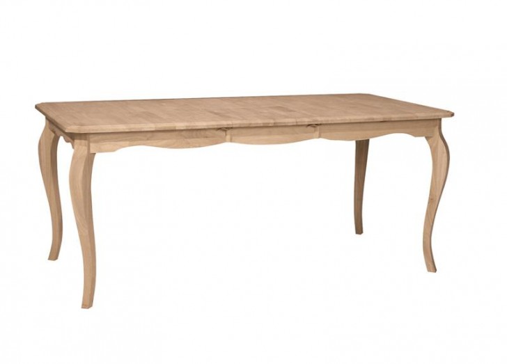 Furniture , 7 Awesome Unfinished Dining Room Tables :  Extension Table This Table