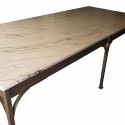 features a carrera marble , 7 Hottest Carrera Marble Dining Table In Furniture Category
