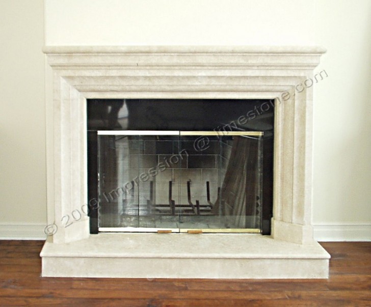 Others , 7 Stunning Limestone fireplace :  Fireplace Design Ideas