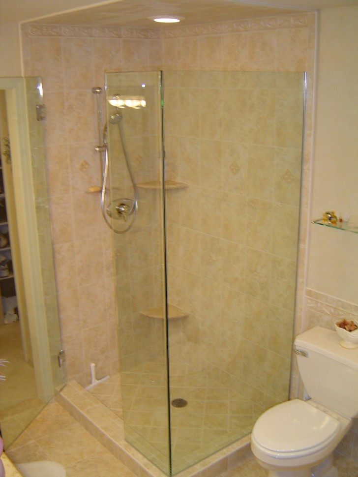 Bathroom , 6 Gorgeous Frameless shower doors cost :  Glass Shower Doors