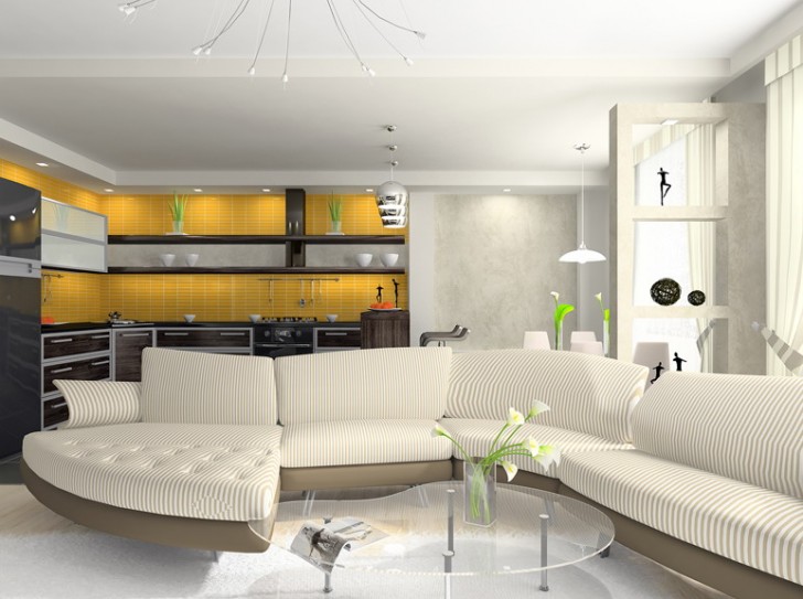 Living Room , 6 Nice Interior design ideas for apartment living rooms : Interior Design Luxury Apartments