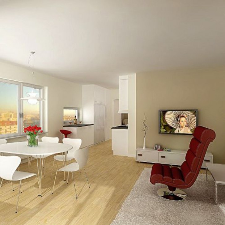 Living Room , 6 Nice Interior design ideas for apartment living rooms :  Interior Design Small Living Room