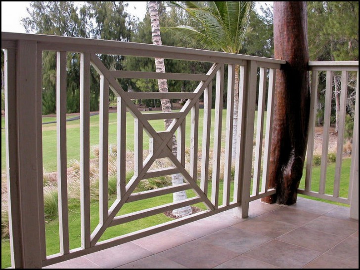 Homes , 8 Stunning Porch railing designs : Lanai Railing Balister Designs