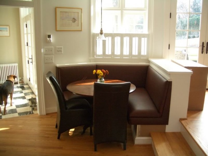 Dining Room , 8 Charming Banquette Dining Table : Love Banquette Seating