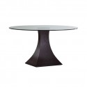 pedestal dining table glass , 7 Unique Dining Table Pedestals For Glass Tops In Furniture Category