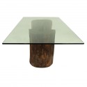 pedestal dining table , 7 Unique Dining Table Pedestals For Glass Tops In Furniture Category