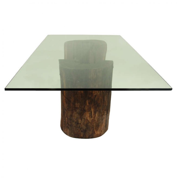 Furniture , 7 Unique Dining Table Pedestals For Glass Tops : Pedestal Dining Table