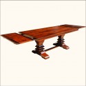 pedestal farmhouse dining table , 5 Excellent Trestle Dining Table With Leaf In Furniture Category