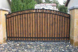 1600x1200px 6 Best Wooden Driveway Gates Picture in Others