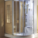  portable sauna steam , 6 Top Sauna Shower Combo In Bathroom Category