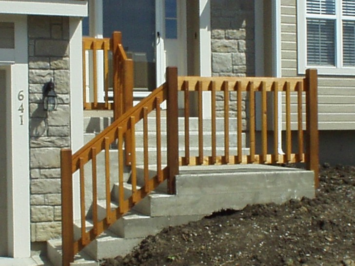 Homes , 7 Unique Front porch railings :  Railing Stainless Steel