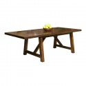 rectangular trestle dining table , 8 Fabulous Pine Trestle Dining Table In Furniture Category