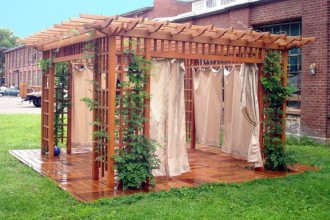 576x432px 8 Top Outdoor Curtains For Pergola Picture in Homes