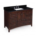 solid wood vanity , 6 Awesome Mission Style Bathroom Vanity In Furniture Category