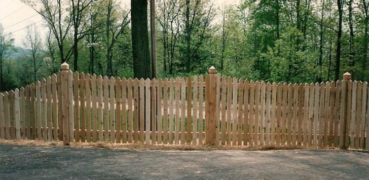 Others , 7 Awesome Cedar Fence Pickets : Spaced Picket Cedar