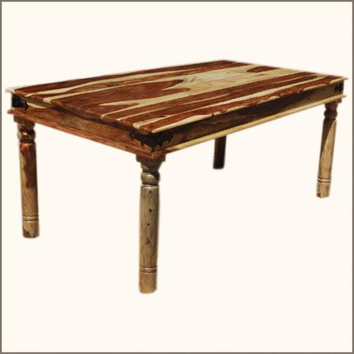 Furniture , 7 Good Rustic Plank Dining Table : Table Pads For Dining Room Table