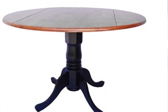 640x546px 7 Lovely Black Pedestal Dining Table With Leaf Picture in Furniture
