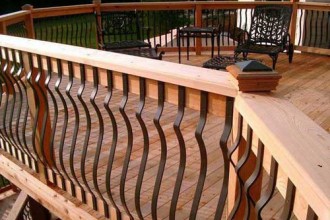 500x372px 5 Ultimate Wrought Iron Deck Railing Picture in Others