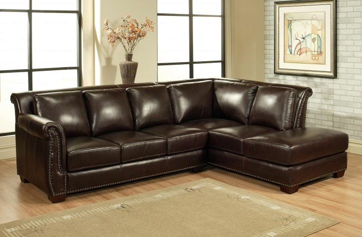 Furniture , 8 Nice Italian leather sectional : Abbyson Living Italian Leather