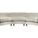 Astoria Upholstered Large Curved Sofa , 7 Nice Curved Couches In Furniture Category