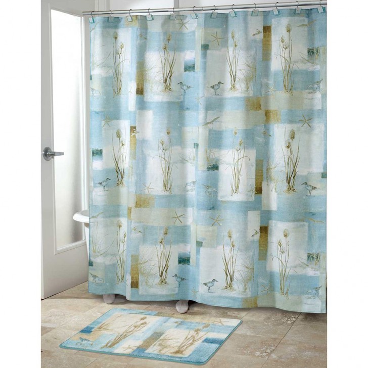 Others , 8 Hottest Avanti shower curtains : Avanti Blue Waters Shower Curtain
