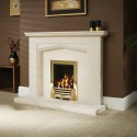 Others , 7 Stunning Modern fireplace surrounds : Be Modern Bellina Limestone Fireplace