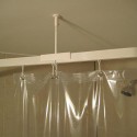 Others , 7 Charming Flexible curtain rod : Bendable Shower Curtain Rod