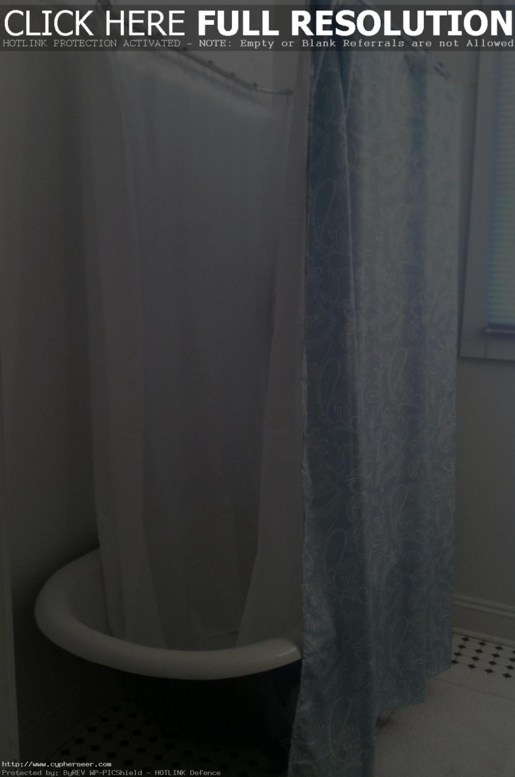 Others , 8 Excellent Shower curtains for clawfoot tubs : Best Shower Curtains