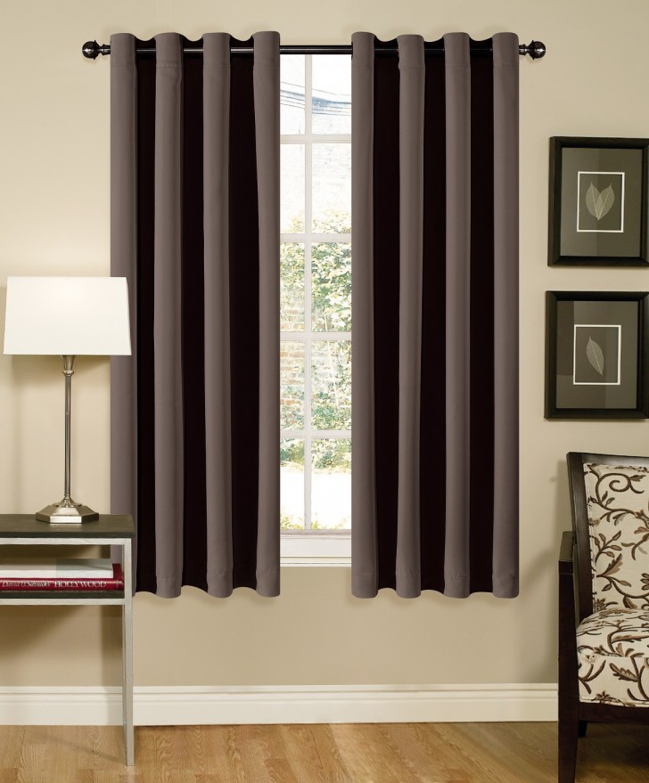 Others , 8 Ideal Thermal window curtains : Brown Grommet