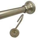 Brushed Nickel Shower Curtain , 7 Gorgeous Brushed Nickel Curtain Rods In Others Category