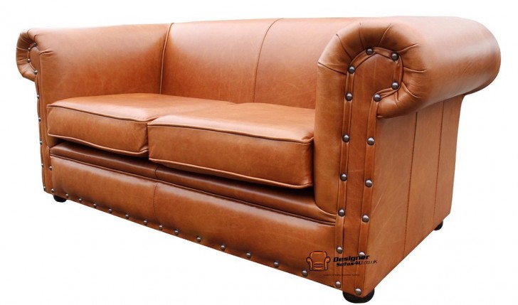 Furniture , 7 Gorgeous Saddle leather sofa : Chesterfield Decor