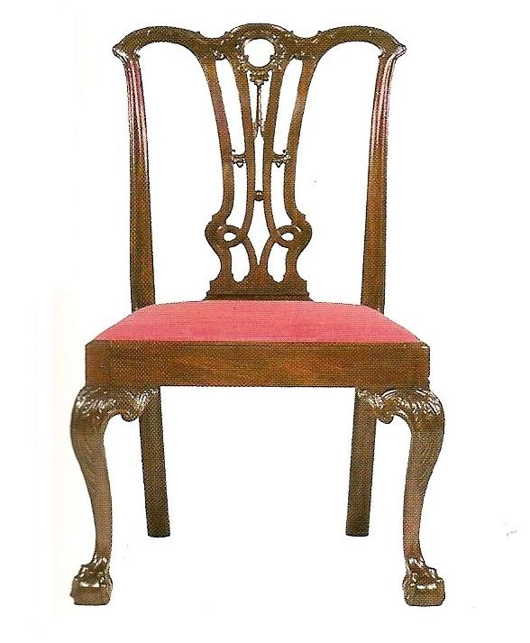 Furniture , 9 Lovely Chippendale chairs : Chippendale Dining Room Chairs