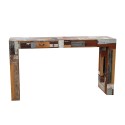 Furniture , 7 Ideal Reclaimed wood console table :  Console Parsons Style Table