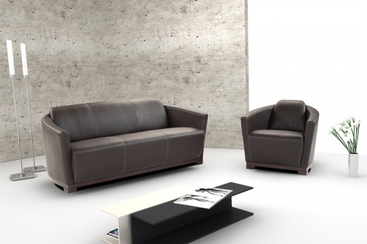 Furniture , 8 Nice Italian leather sectional : Contempotary Leather Sofa