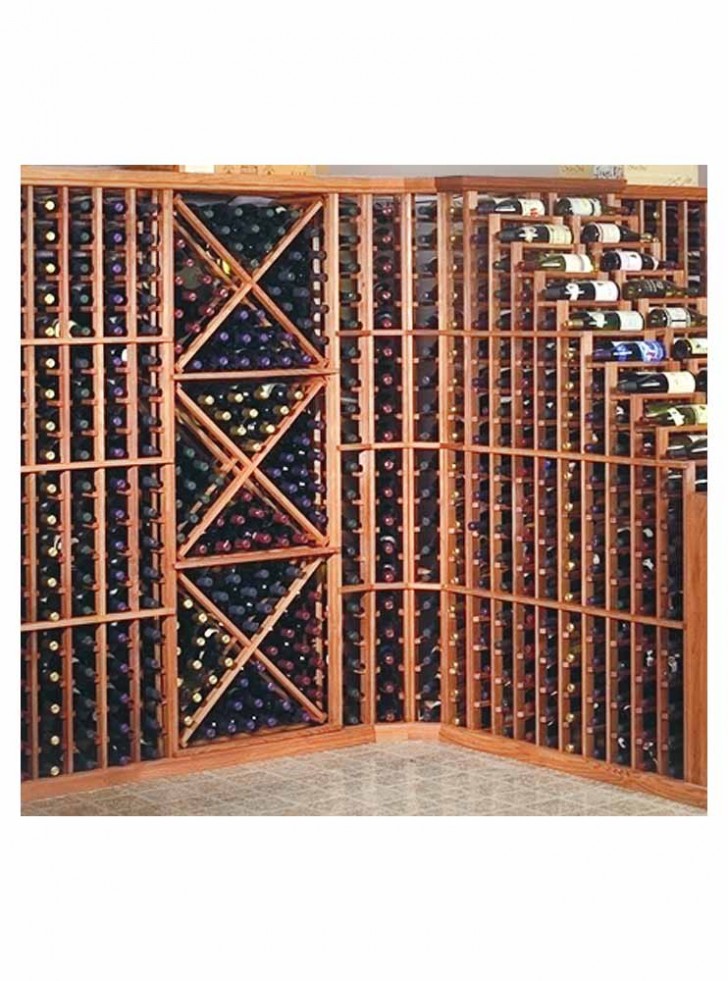 Others , 7 Fabulous Wine cellar innovations : Corner Custom Wine Rack