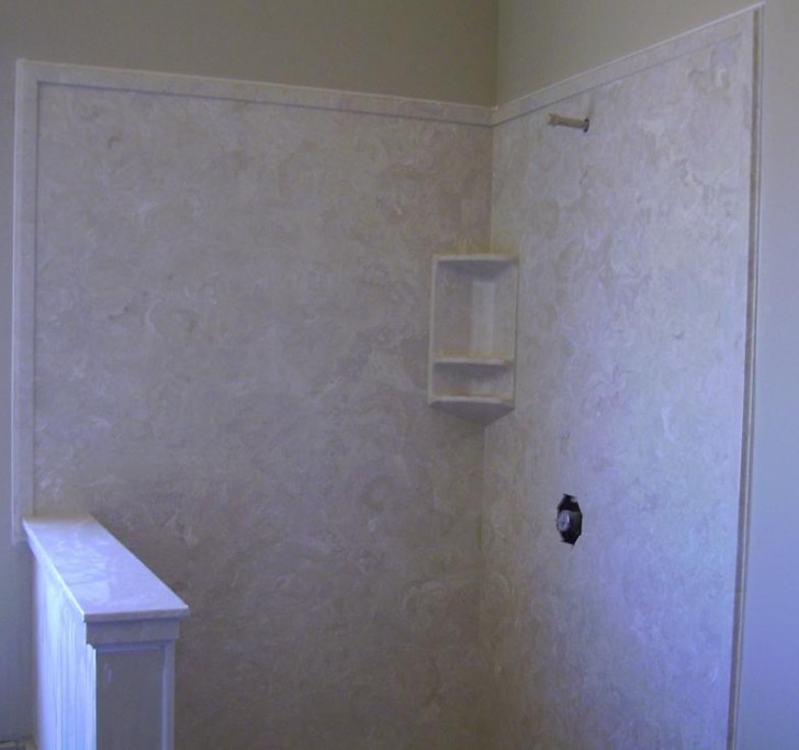 Bathroom , 8 Popular Cultured marble shower walls : Cultured Marble Showers
