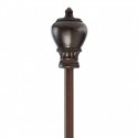 Others , 7 Popular Curtain rod finials : Curtain Rod and Finial Set