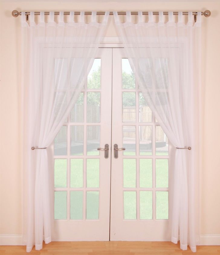 Others , 7 Superb Tab top curtain panels : Curtains & Pelmets