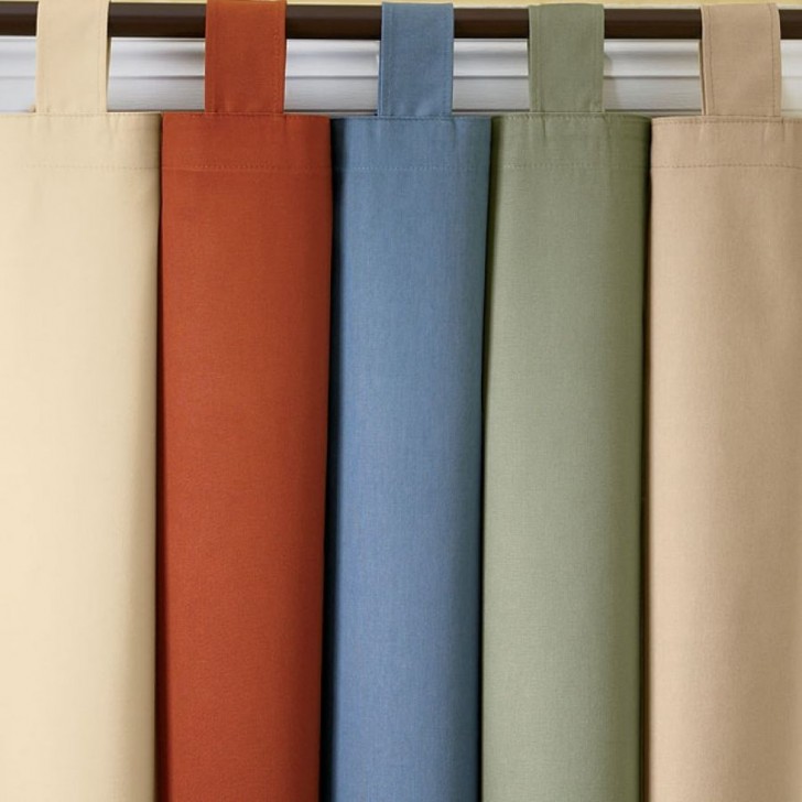 Others , 7 Superb Tab top curtain panels : Curtains At Linens
