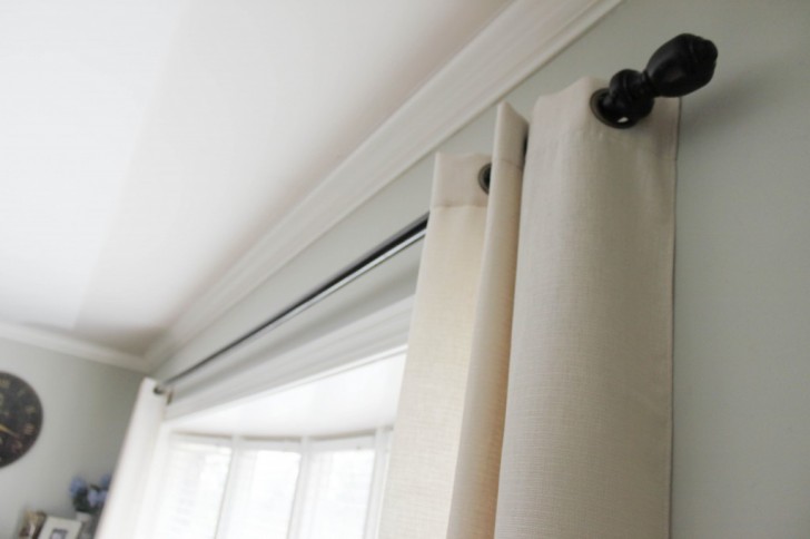 Others , 7 Ultimate Extra long curtain rods : DIY Extra Long Curtain Rod Photo
