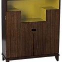 Deco Zebra Wood Green Lacquer , 8 Best Zebra Wood Cabinets In Kitchen Category